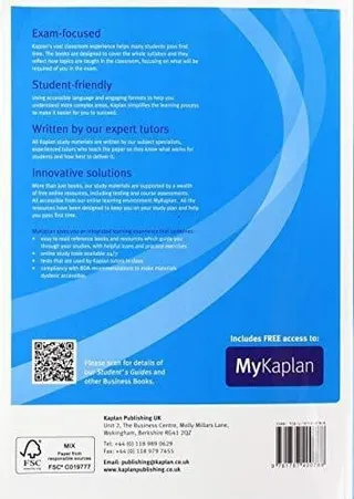 ACCA Study Text Managment Accounting (MA).