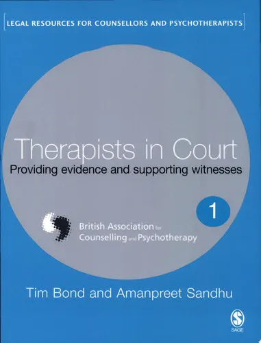 Therapists in Court Providing Evidence and Supporting Witnesses