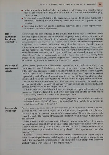 Management and Organisational Behaviour