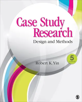 Case study research: design and methods