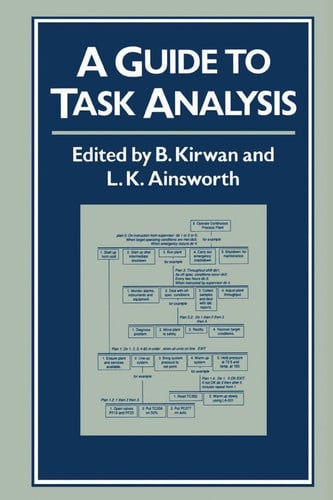 A Guide to task analysis