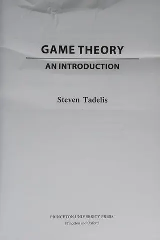 Game theory: an introduction