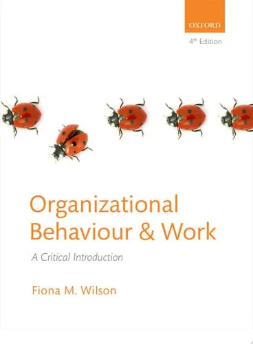 Organizational Behaviour and Work A Critical Introduction