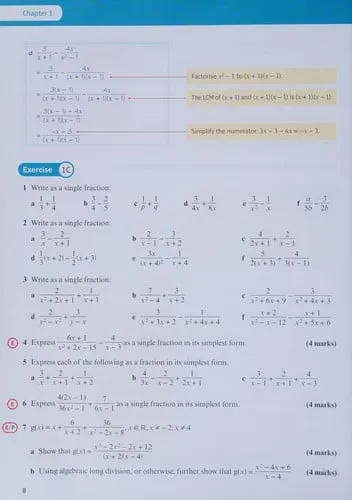 Edexcel A level Mathematics Pure Mathematics Year 2 Textbook + e-book (A level Maths and Further Maths 2017)