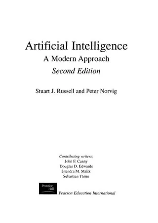 Artificial intelligence: a modern approach