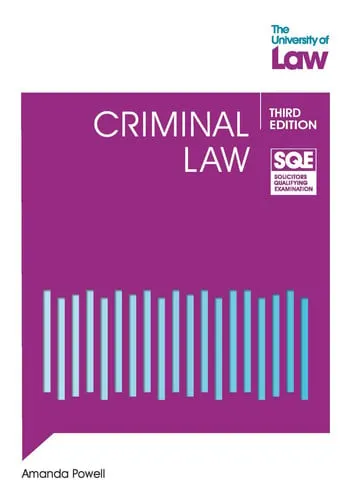 SQE - Criminal Law 3e