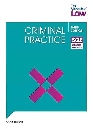 SQE - Criminal Practice 3e
