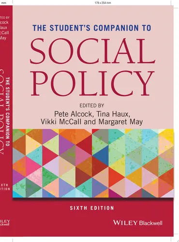 The Student's Companion to Social Policy