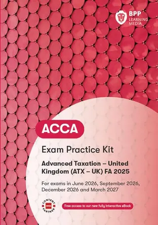 ACCA Advanced Taxation FA2025