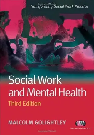 Social Work and Mental Health