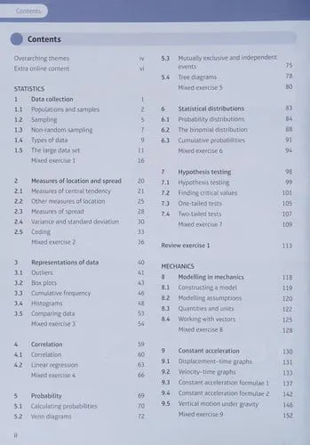 Edexcel as and a Level Mathematics Statistics & Mechanics Year 1/as Textboo