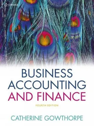 Business Accounting and Finance