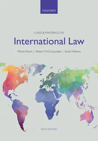 Cases & materials on International law