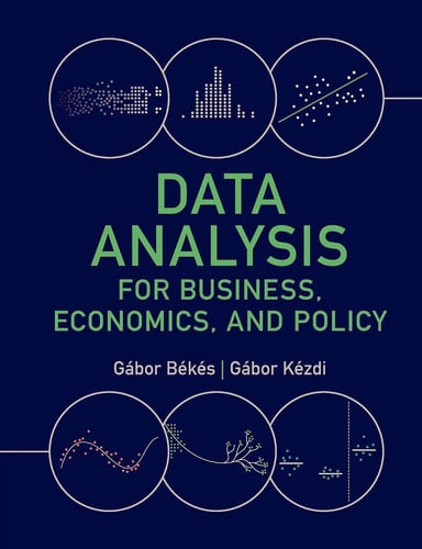 Data analysis for business, economics, and policy