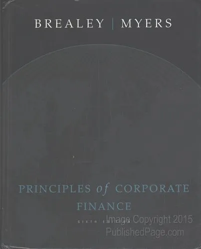 Principles of Corporate Finance (Text and CD-Rom)
