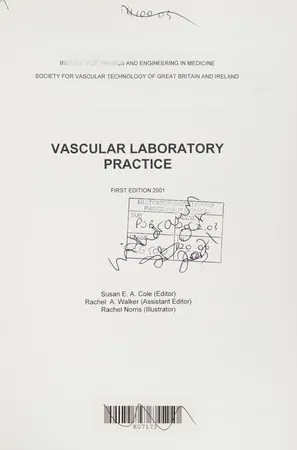 Vascular Laboratory Practice (4 Part Set)