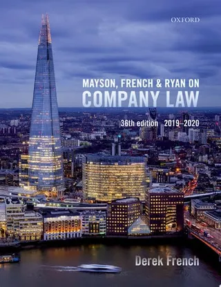 Mayson, French & Ryan on company law
