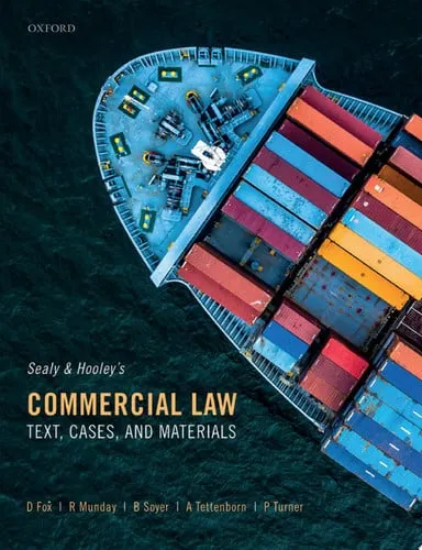Sealy and Hooley's Commercial Law Text, Cases, and Materials