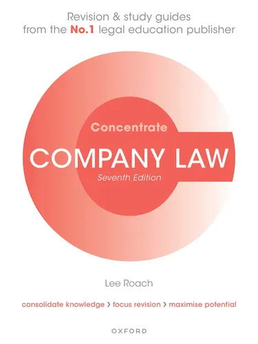 Company Law Concentrate Law Revision and Study Guide