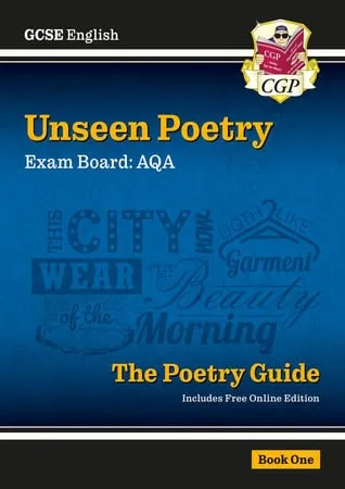 GCSE AQA English Unseen Poetry: