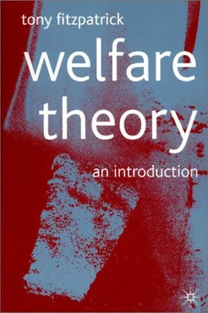 Welfare Theory An Introduction