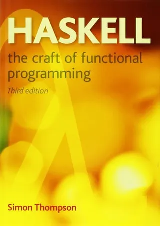 Haskell The Craft of Functional Programming