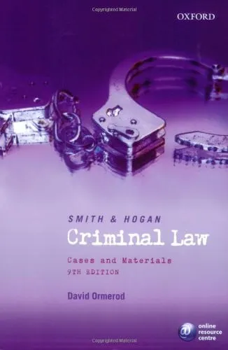 Smith & Hogan Criminal Law Cases and Materials