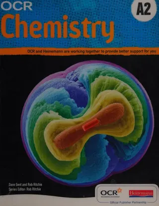 OCR A2 Chemistry A Student Book and CD-ROM