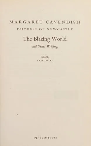 The Blazing World and Other Writings