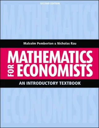 Mathematics for economists : an introductory textbook