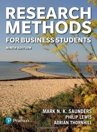 Research methods for business students