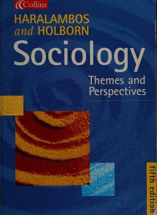 Sociology: themes and perspectives