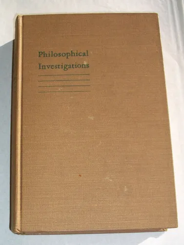 Philosophical Investigations By Ludwig Wittgenstein